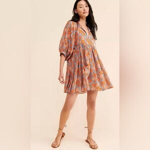 Sundry Anthropologie Floral Shift Dress